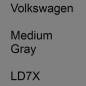 Preview: Volkswagen, Medium Gray, LD7X.